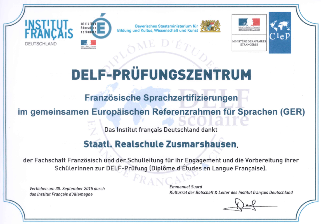 2015-DELF-Urkunde